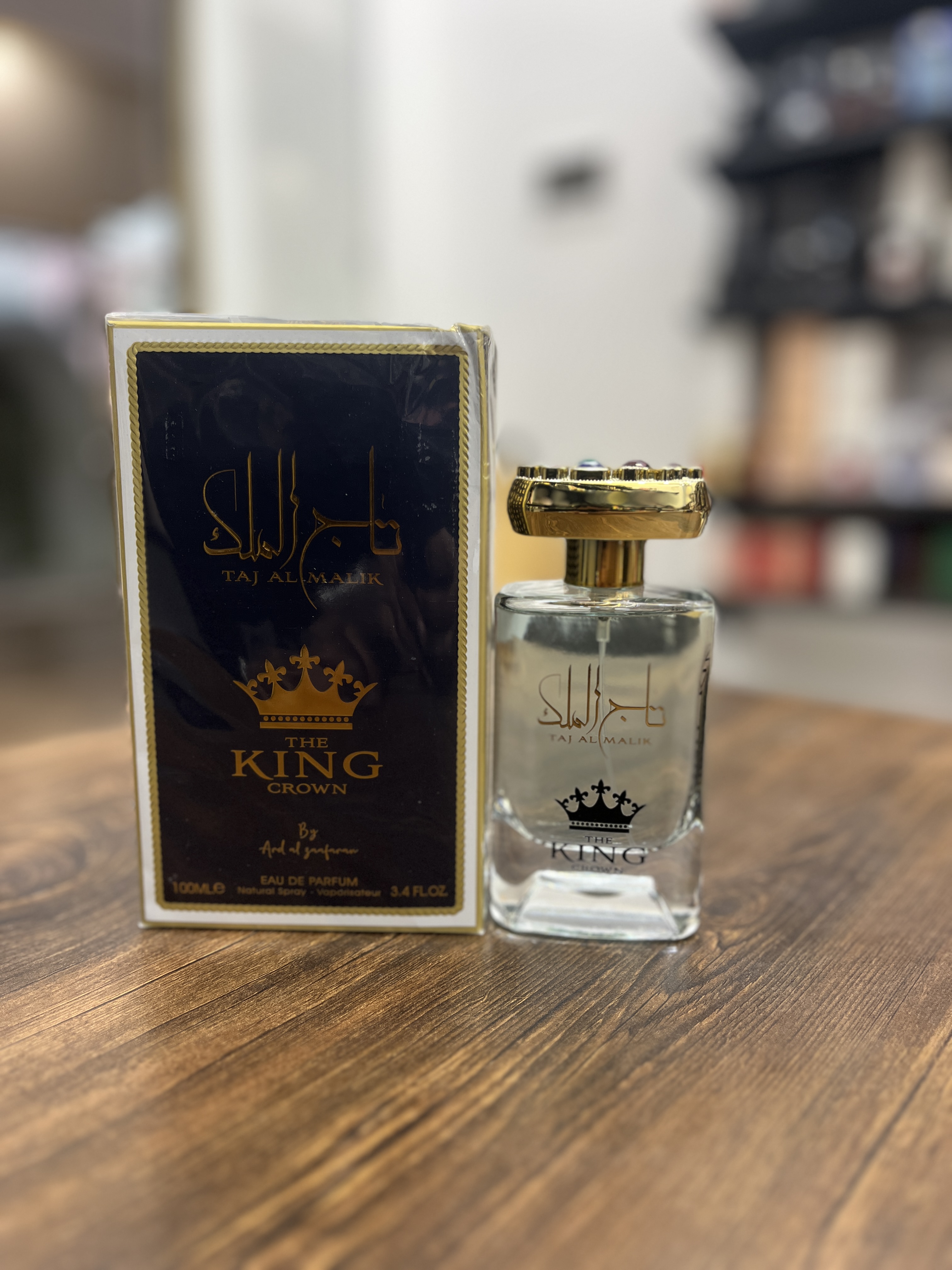 ادکلن تاج الملک کینگ ارض الزعفران  اورجینال (اصل)