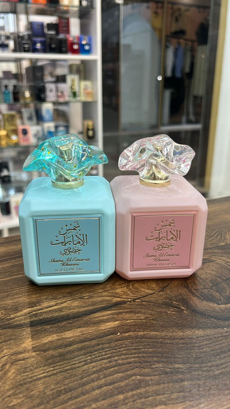 ادکلن شمس الامارات آیسد پتال ارض الزعفران 100میل