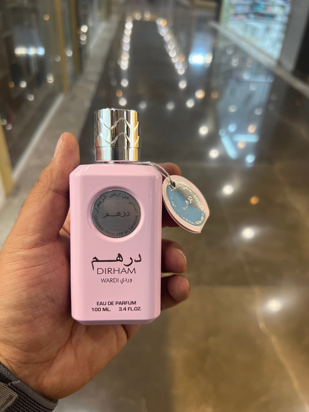 ادکلن درهم وردی صورتی ارض الزعفران اورجینال (اصل) زنانه ۱۰۰ میل